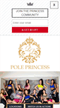 Mobile Screenshot of poleprincess.com.au